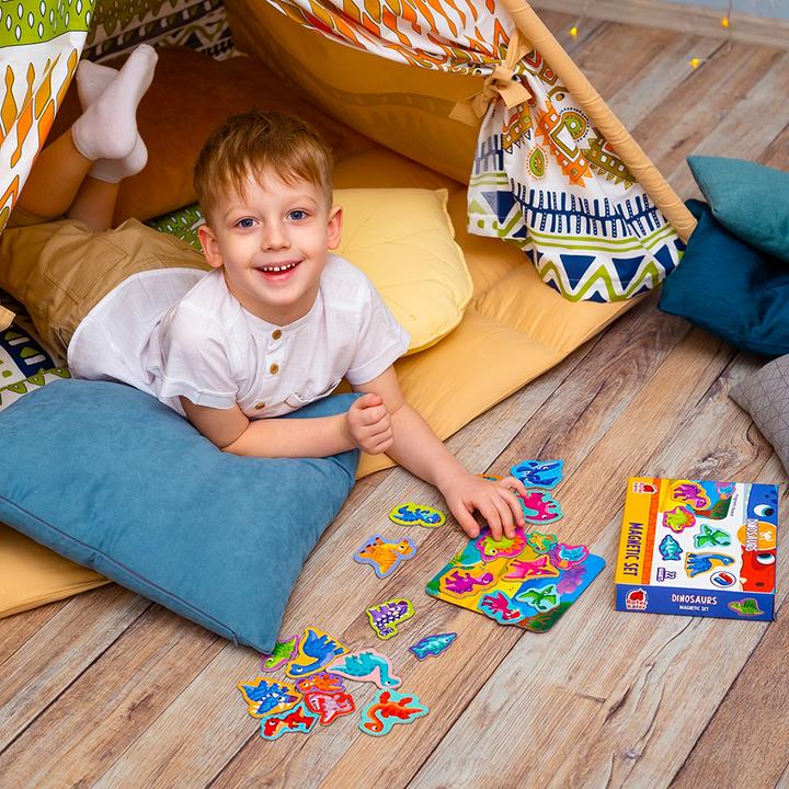 Produktbild Spielmagnete Dinosaurier (Englisch)