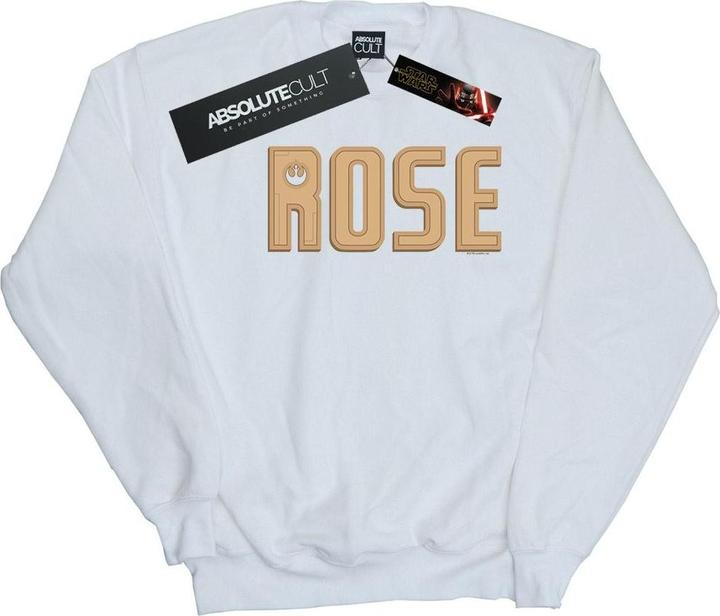 Star Wars The Rise Of Skywalker Rose Text Logo Sweatshirt (S)