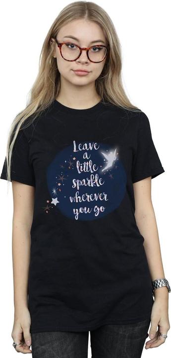 Immagine prodotto Disney Tinker Bell A Little Sparkle Maglietta Ampia Donna (M)