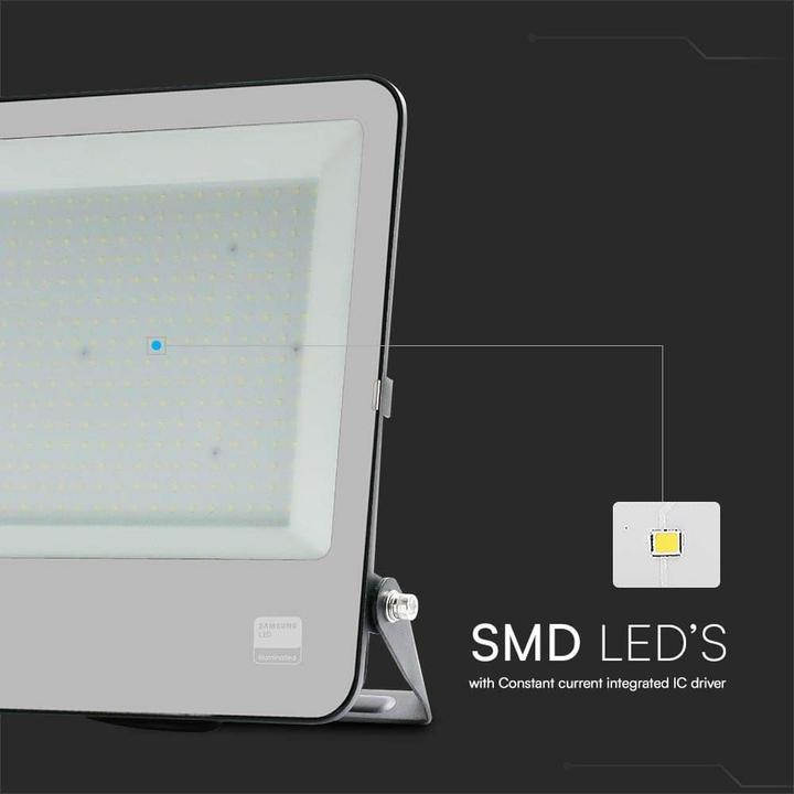 Actual product image V-TAC LED-Fluter, VT-44201, EEK: D, 300 W, 27000 lm, 6500 K, IP65 (27000 lm, IP65)