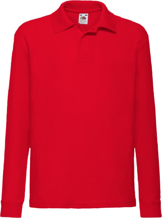 Fruit of the Loom Polo Shirt Langarm (2 StückPackung)