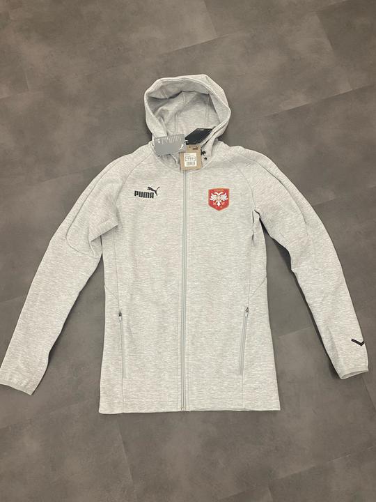 Puma Serbien TeamFINAL Casuals Kapuzenjacke (XXL)