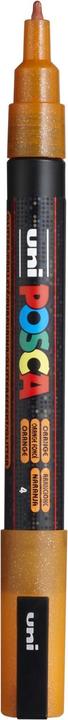Immagine prodotto Posca Marchio fine PC-3M (Arancione glitterato, 1.30 mm, 1 x)