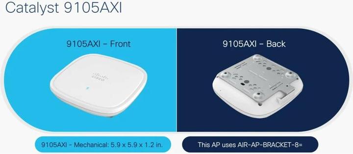 Produktbild Cisco Access Point Catalyst C9105AXI-EWC-E (1201 Mbit/s)