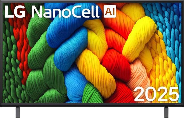 Image du produit LG 55NANO81A6A sw NanoCell LED-TV UHD,Multituner,Smart,PVR,a7,HDR (55", NANO81, Nano-Cell, DHU, 2025)