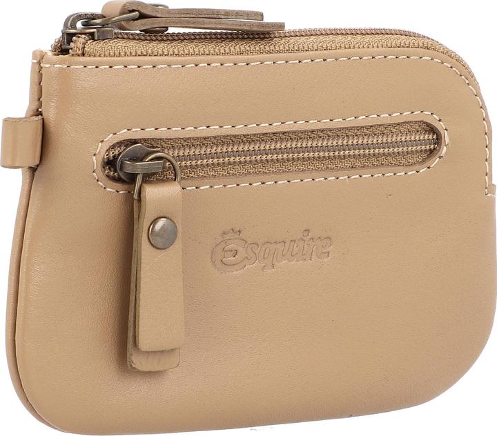 Actual product image Esquire Peru leather key pouch 11 cm