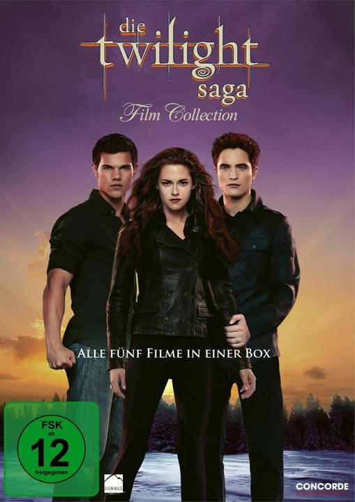 Image du produit La collection de films de la saga Twilight (DVD, 2018, Allemand)