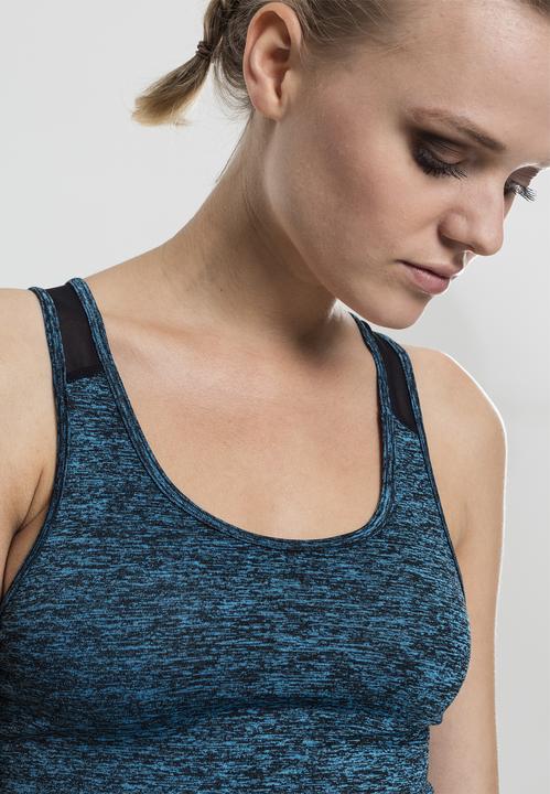 Immagine prodotto Urban Classics Top da allenamento attivo da donna in melange (L)