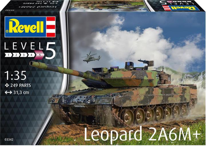 Actual product image Revell Leopard 2 A6M+