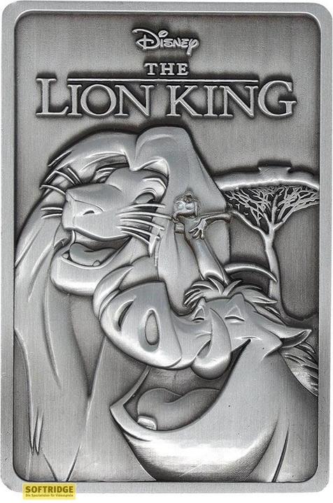 Fanattik DISNEY - Roi Lion - Lingot en Métal - Limited Edition