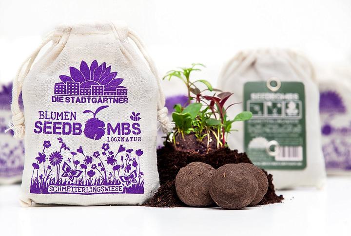 Actual product image Die Stadtgärtner Seed bombs butterfly meadow (Lawn reseed)