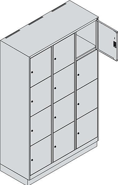 Actual product image C+P Classic PLUS locker cabinet