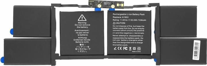 OEM Battery for Macbook Pro 15 inch Retina (2017/2018) (A1953,A1990) (1 Cells)