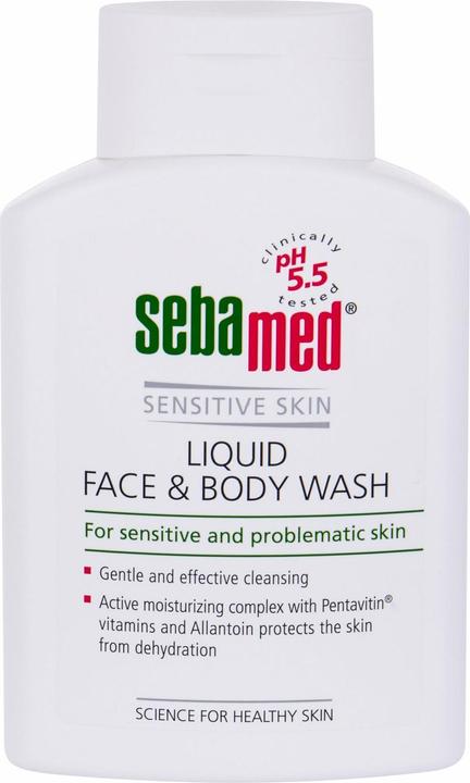 Actual product image Sebamed Sensitive Skin Face & Body Wash (200 ml)