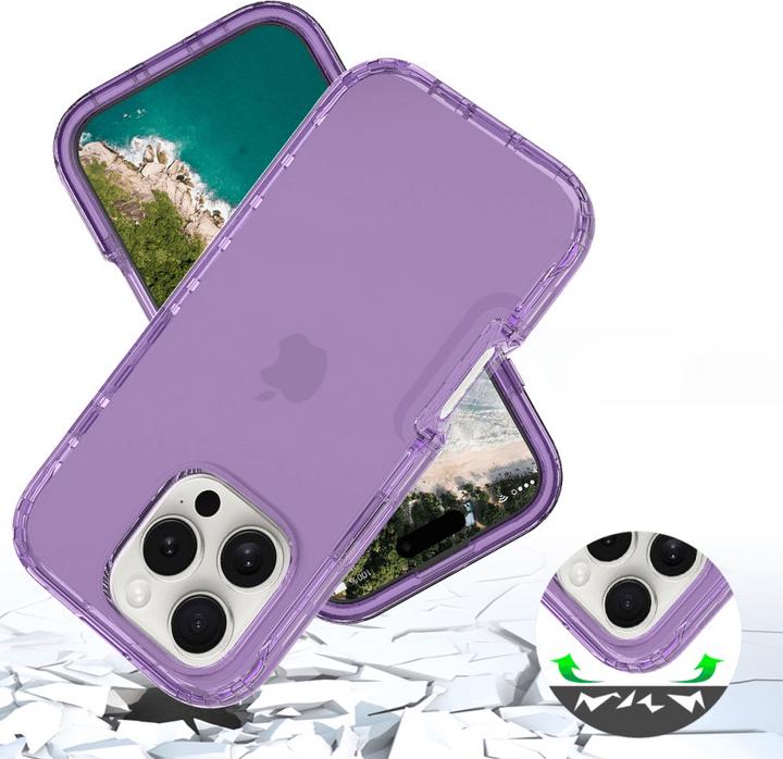 Actual product image Cover-Discount iPhone 16 Pro Max - Stossfeste Hybrid Handyhülle (Apple iPhone 16 Pro Max)