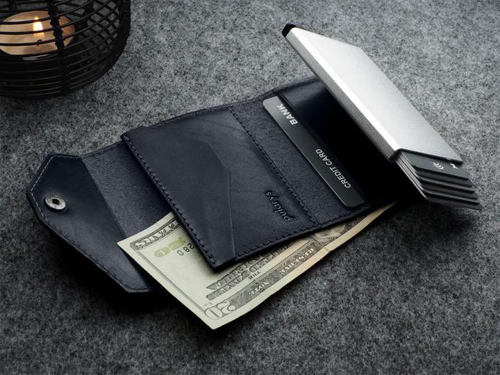 Actual product image Pularys Wallet PORTER GO Credit card holder