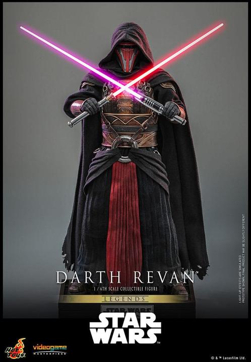 Actual product image Hot Toys Star Wars Legends Videogame Masterpiece 1/6 Darth Revan