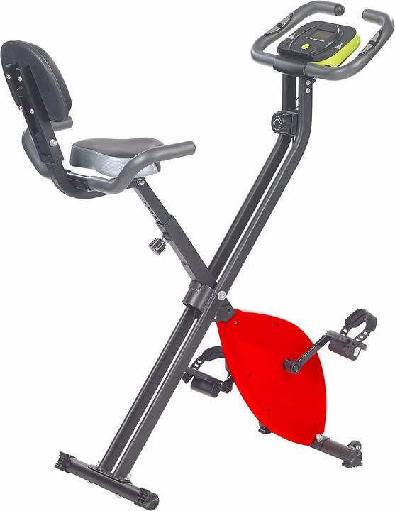 Produktbild Pearl Klapp-Heimtrainer mit Rückenlehne, Tablet-Halter, 2,5 kg Schwungmasse