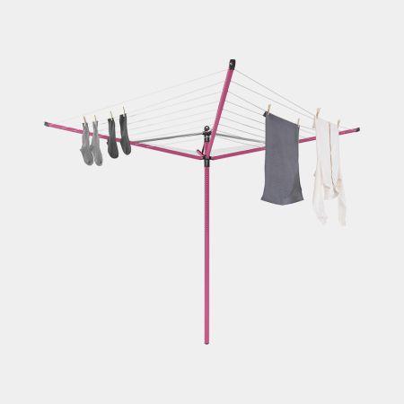 Actual product image Brabantia Lift-O-Matic 50 M - 45 mm tube with metal floor anchor (50 m)