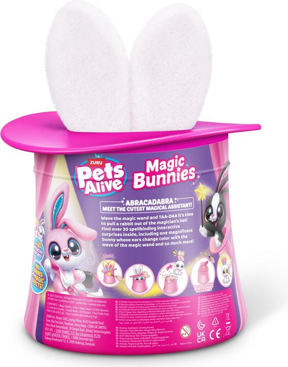 Actual product image Zuru Pets Alive Magic Bunny (33 cm)
