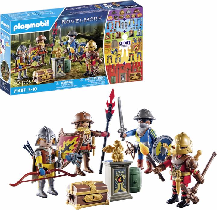 Actual product image Playmobil My Figures: Knights of Novelmore (71487, Playmobil Novelmore)