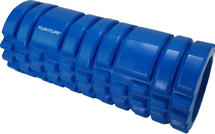 Tunturi Yoga Schaumblock Massageroller 33 cm Blau