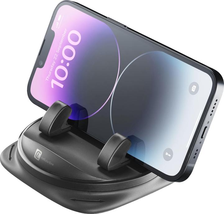 Produktbild Cellularline Dash Hub 360 Passive Handy-/Smartphone-Halterung Schwarz