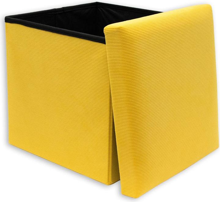 Produktbild Intirilife Faltbarer Sitzhocker mit Stauraum