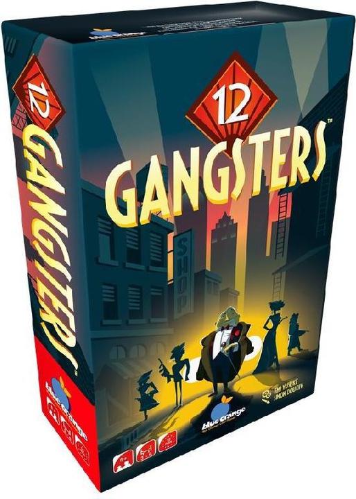 Image du produit Blue Orange BLOD0094 - 12 Gangsters - Jeu de cartes, pour 3-6 joueurs, dès 8 ans (Allemand)