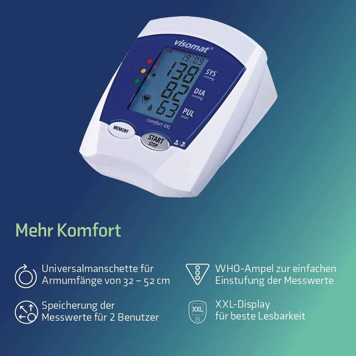 Produktbild Visomat Blutdruckmessgerät (Blutdruckmessgerät Oberarm)