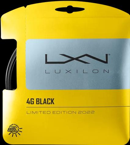 Actual product image Luxilon 4G string set black