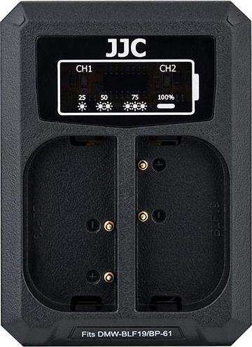 Produktbild JJC Duales USB-Ladegerät für Panasonic BLF19 / BLK22 (Kamera Akku Ladegerät)