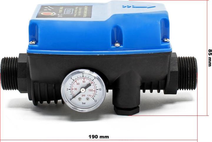 Image du produit Wiltec Pressostat SKD-5 230V Réseaux Eau domestique & Pompes monophasées Anti-marche à sec (Pompe à eau domestique)