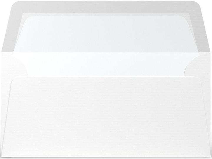 Actual product image Rössler Envelope DL SF white ribbed (5 x)