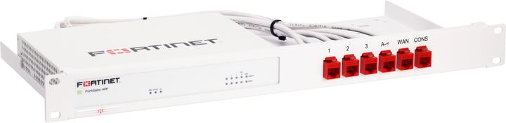 Productafbeelding Rackmount.IT 1U 6 x RJ-45, voor Fortinet FortiGate 40F