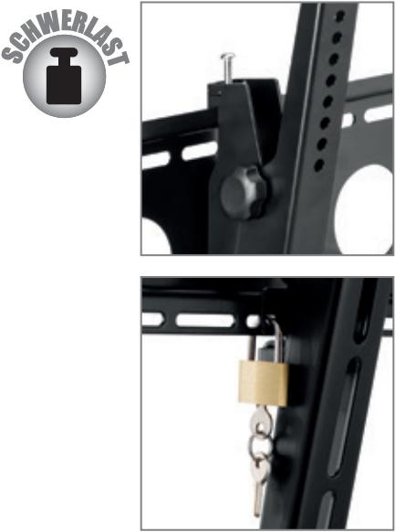 Immagine prodotto Hagor WH 120 T - HD, 75 - 130" / 191 -, max. (Muro, 130", 125 kg)