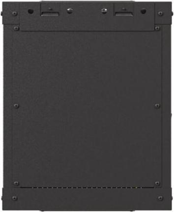 Produktbild Lanberg Szafa Instalacyjna Rack Wisząca 10 6u 300x300 Czarna Drzwi Przeszklone (Flat Pack) (6 HE, 10 Zoll Rack)