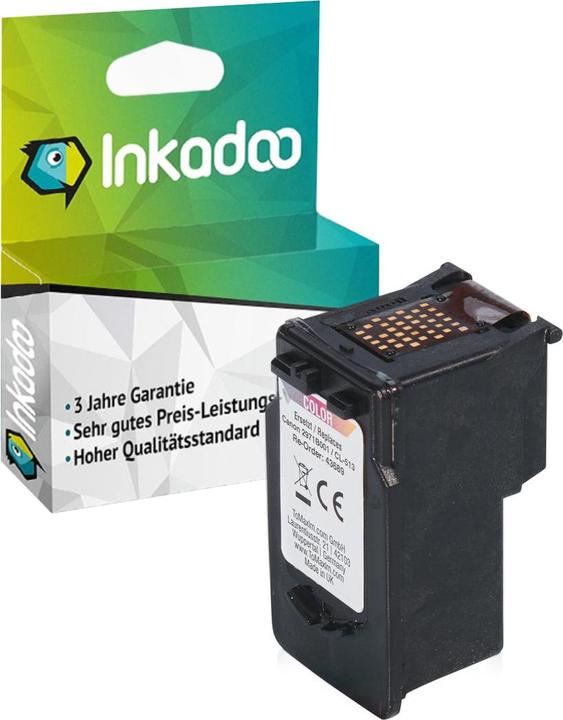 Actual product image Inkadoo Compatible ink for Canon Pixma MX 340 series
