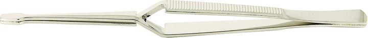 Rs Pro C-Stahl Pinzette,,, Spitze Flach, Geriffelt, 160 mm