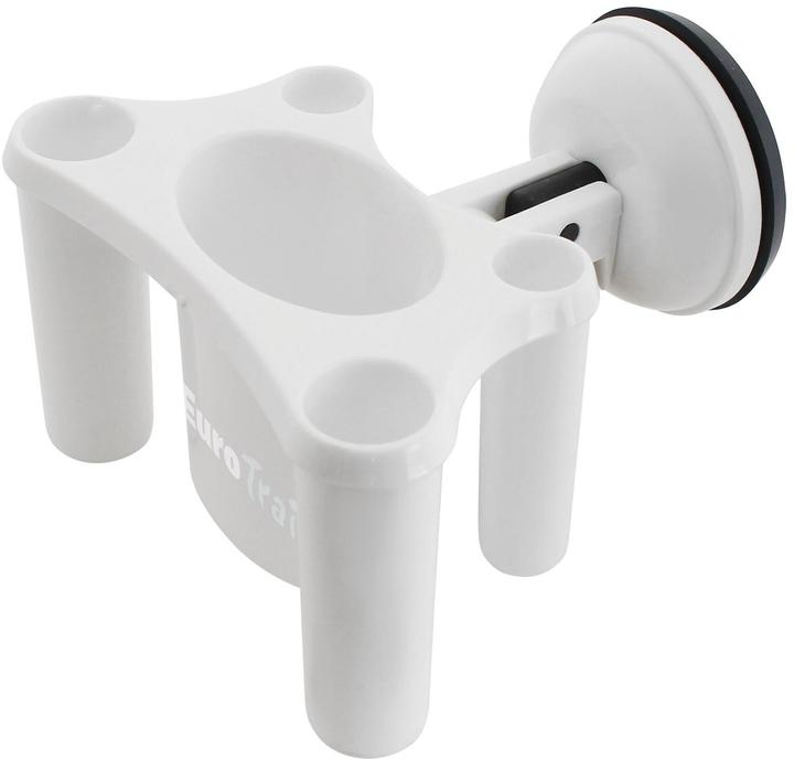 Produktbild Eurotrail Zahnbürsten-Halter mit Saugnapf Weiss