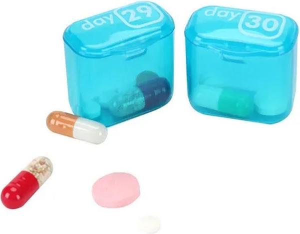 Actual product image Cbx Tablet Box Month - 31 Days Blue