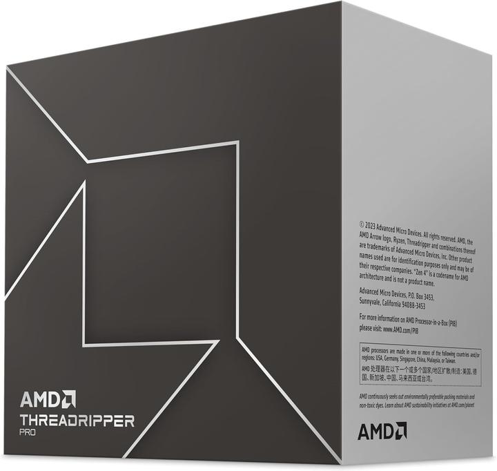 Image du produit AMD Ryzen Threadripper Pro 7995Wx (sTR5, 2.50 GHz, 96 -Core)