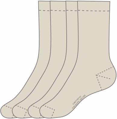 Immagine prodotto Camano Calze da donna in cotone ca-soft 4p (confezione da 4, 39, 42)