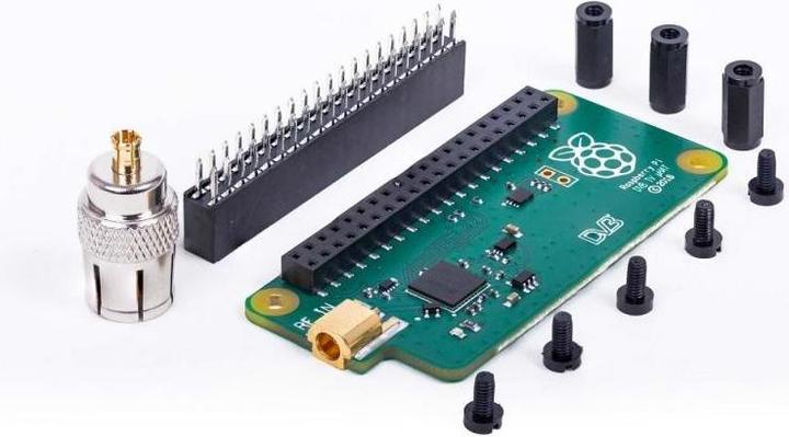 Actual product image Raspberry Pi DVB T/T2 receiver module TV Shield T2