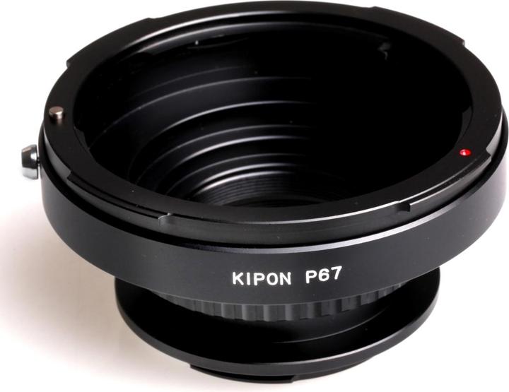 Actual product image Kipon Adapter for Pentax 67 to Canon EF