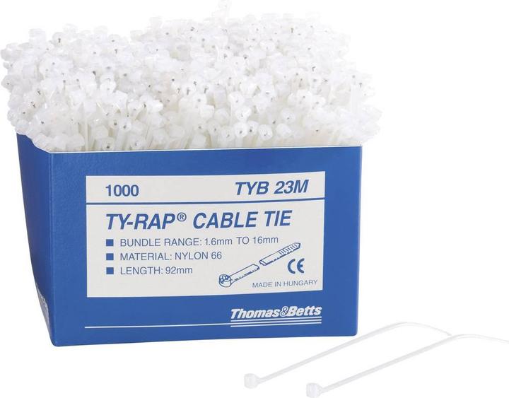 Immagine prodotto ABB Fascetta Ty Rap® Versione standard (Fascette in plastica, 92 mm, 1000 pz.)