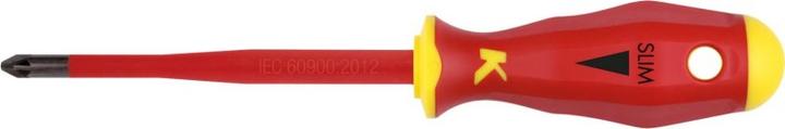 Immagine prodotto Klauke Cacciavite a taglio KL10012555ISLIM 125mm 5,5x1mm Cacciavite a taglio 4012078856331 (Pin-torx)