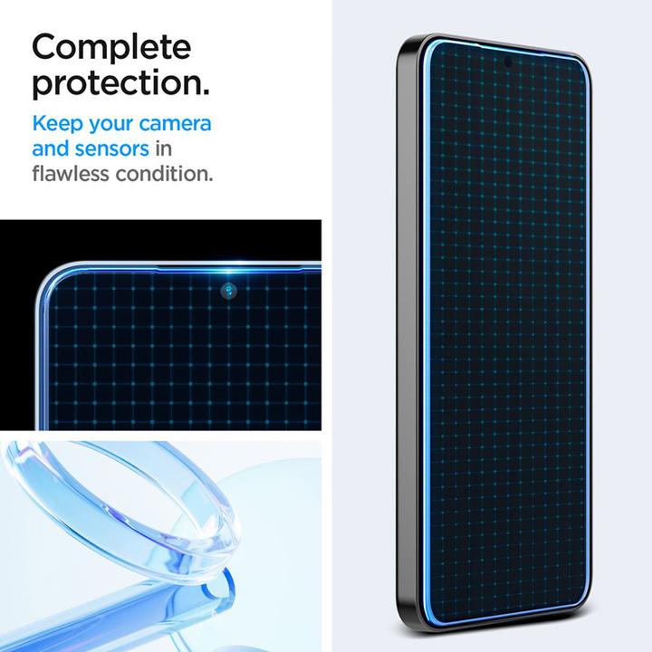 Produktbild Spigen Glas.TR Sam S24 S921 "EZ FIT" 2szt. szkło hartowane AGL07440 (2 Stück, Samsung Galaxy S24)