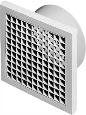 Actual product image Helios Ventilation grille G 100 plastic white