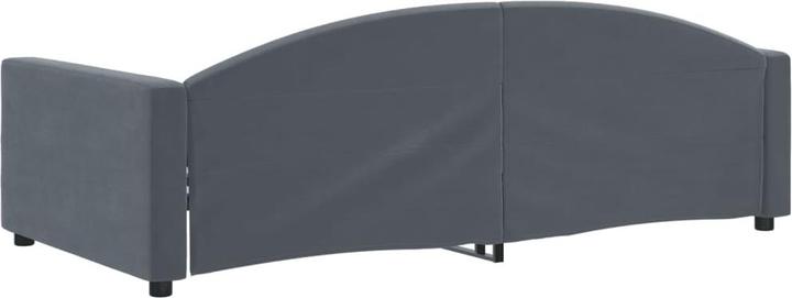 Produktbild VidaXL Tagesbett Gästebett Bettsofa Schlafsofa ohne Matratze 100x200cm Samt (Bettsofa)